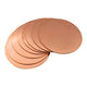 T2 Solid Pure Copper Discs Blanks Round Plate Metal Sheet 0.5 0.8mm - 5mm Thick