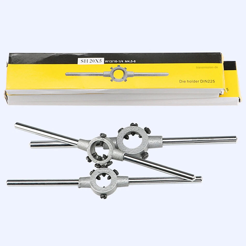 Die Stock Holder Round for 20mm 25mm 30mm 45mm 50mm Thread Die's Tap Wrench Tool
