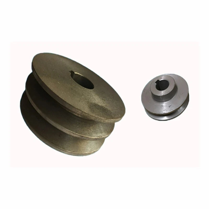 Iron Casting V-Groove Drive Pulley For B-Type V-Belt Pulleys OD 60mm - 220mm
