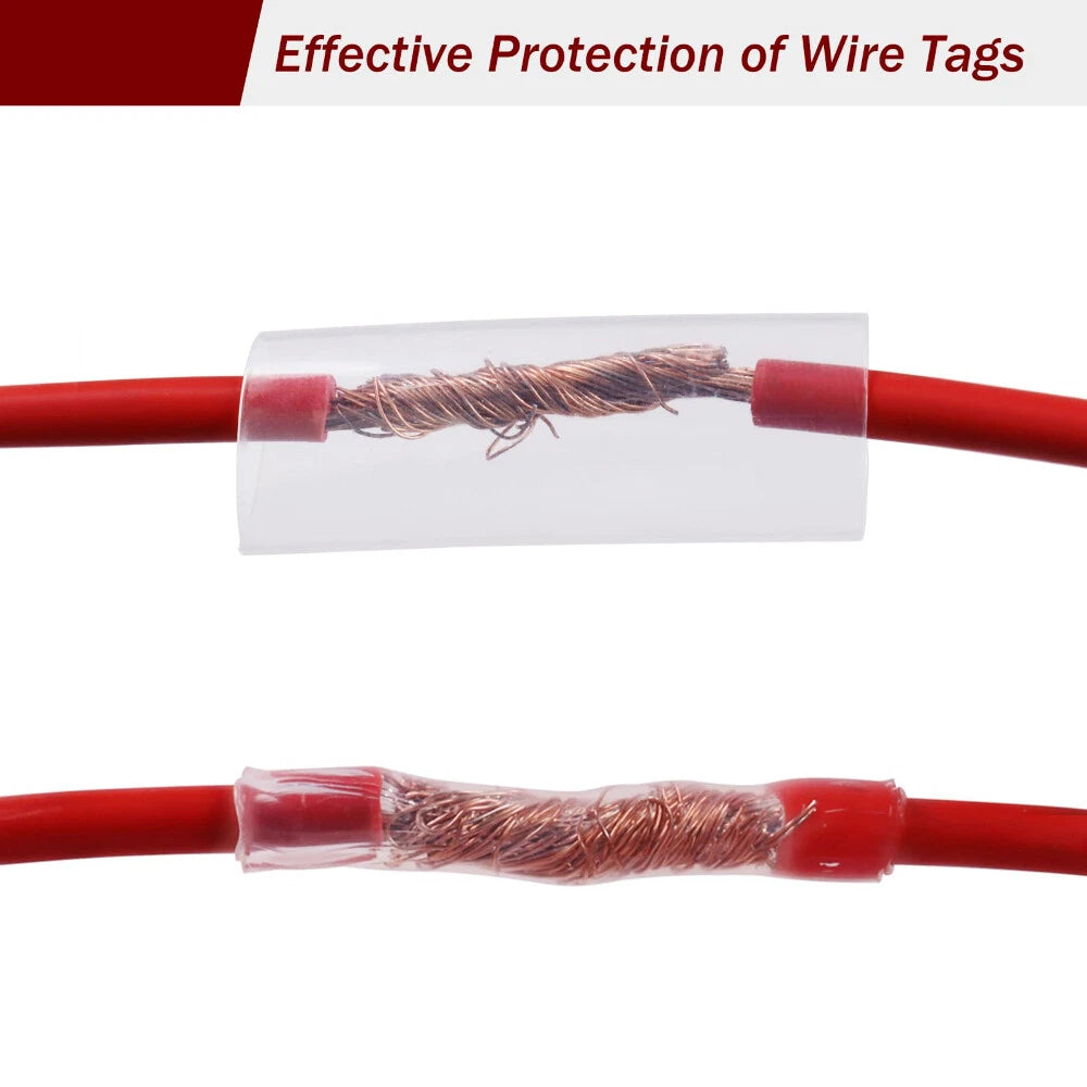 Clear 2:1 Heat Shrink Tubing – Electrical Wire Insulation Sleeve