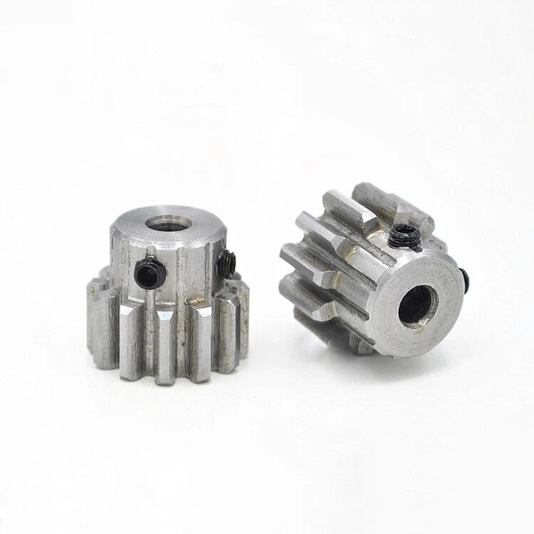 1.5M Mod 1.5 Spur Gear Motor Pinion Gears With Step 12T - 50T Teeth Bore 5-25mm