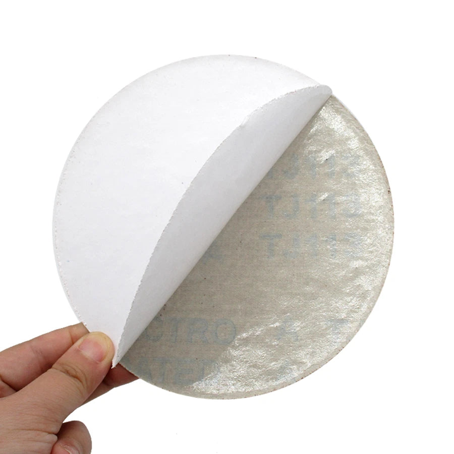 5" 6" Self Adhesive Sanding Discs 60-1200 Grit – Aluminium Oxide PSA Sandpaper for Car & Wood
