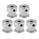 GT2 Timing Belt Pulley 14-30 Tooth 4-12mm Bore Belt Width 6mm For 3D Dinter CNC