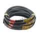 B Section V-Belt for Industrial & Lawn Mower Replacement — Metric & Imperial Sizes