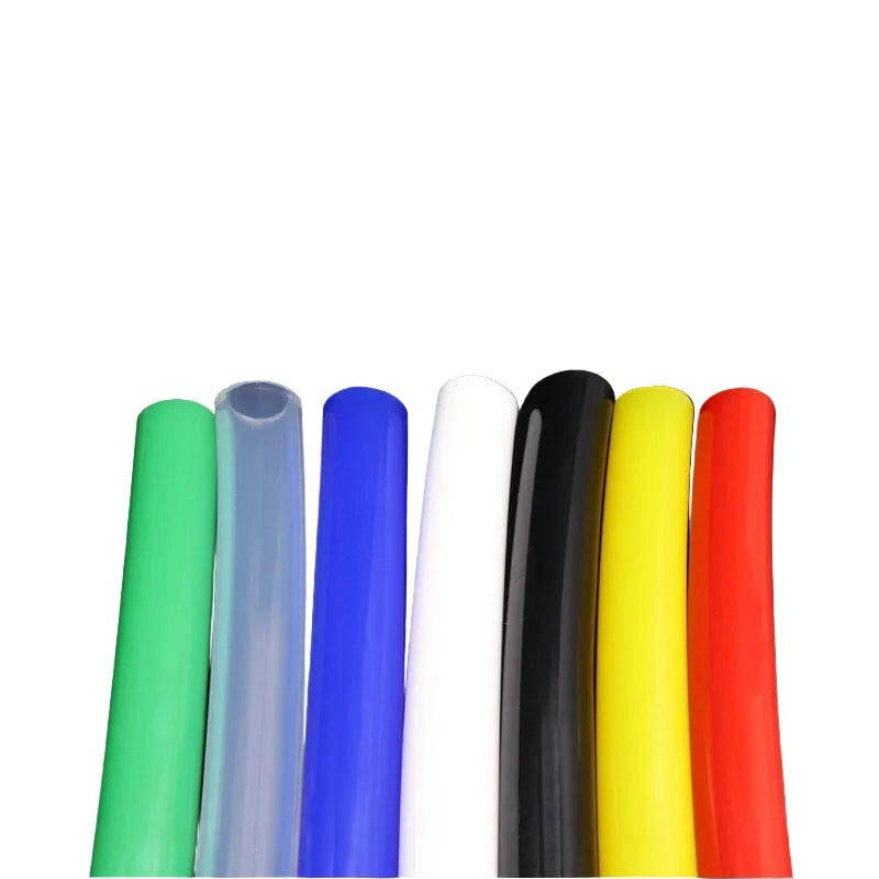 Food Grade Silicone Tubing — Flexible Clear & Colored Rubber Hose, I.D. 0.5–25 mm, Cut to Length