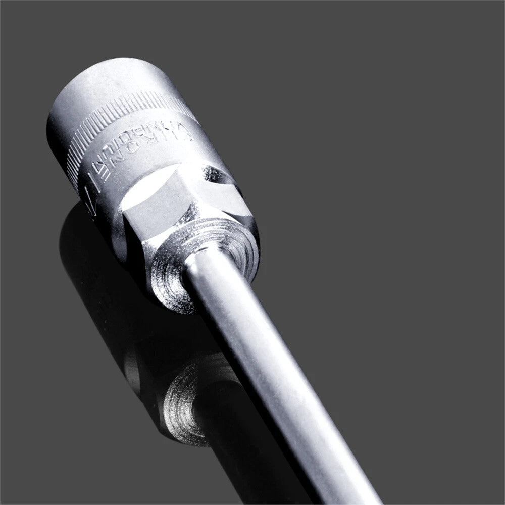 3-Way Wheel Brace Spanner Nut Wrench Car Tyre 8-19mm Hex Nut Bolt Socket Spanner