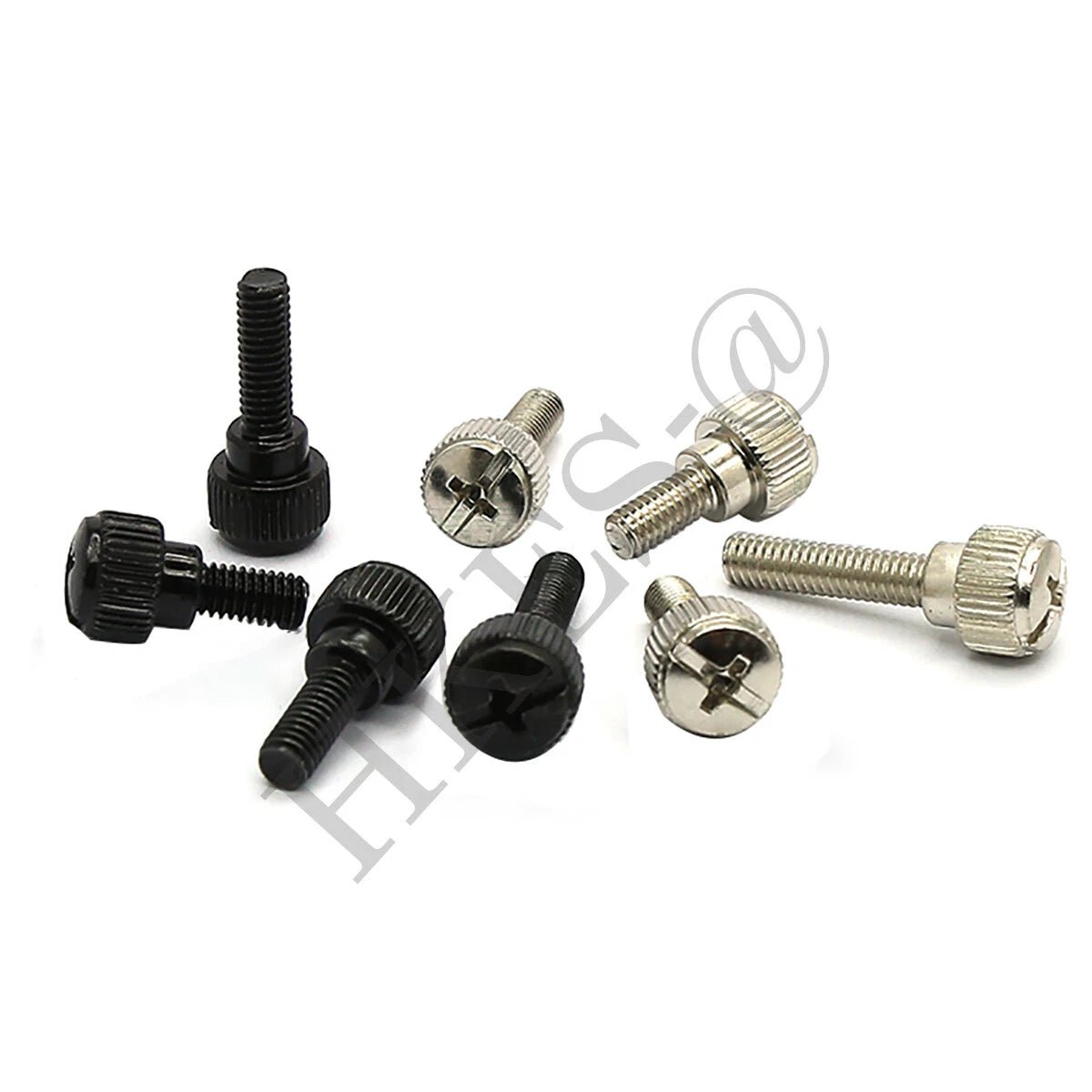 Phillips Step Knurled Thumb Screws – Carbon Steel Hand Grip Knob Bolts M3 M4 M5 M6 - HomeDIYer