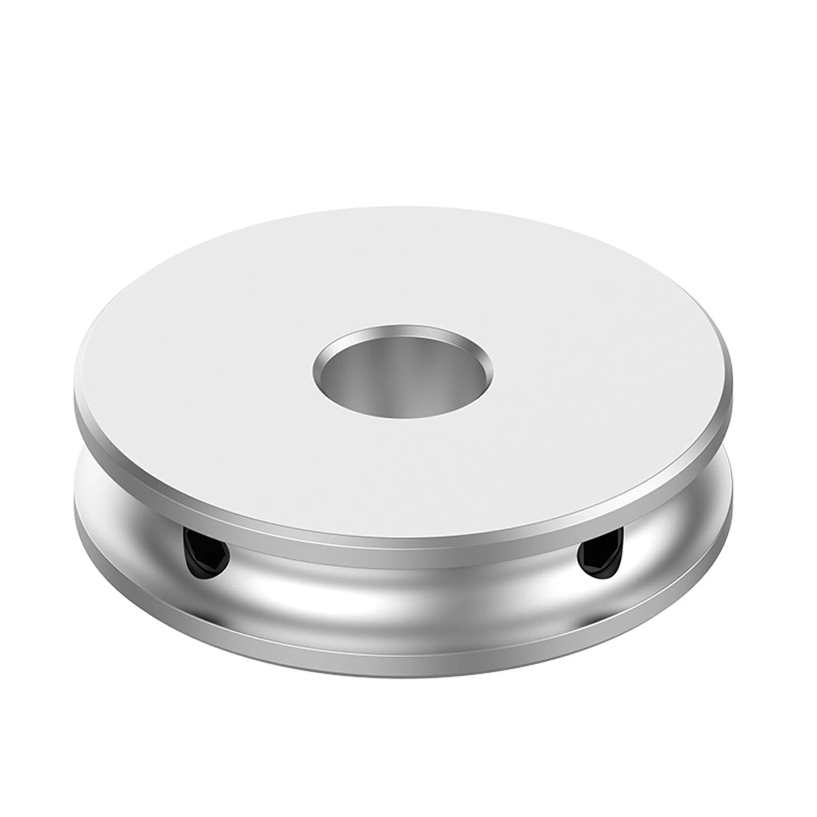 U-Grooved Pulley PU Belt Pulleys Aluminum Without Step Width 5/6/8mm OD 20-80mm
