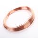 Pure Copper Round Solid Bare Wire 3mm 3.5mm 4mm 4.5mm 5mm Craft DIY