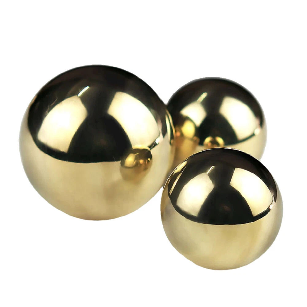 H62 Brass Solid Balls Bearings Balls Industrial Precision Dia 1mm-60mm All Sizes