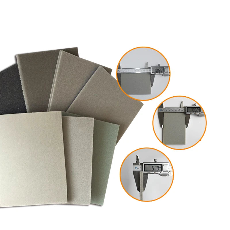 Fine Grit Flexible Wet & Dry Abrasive Sanding Foam Sponge Sand Pad Sandpaper