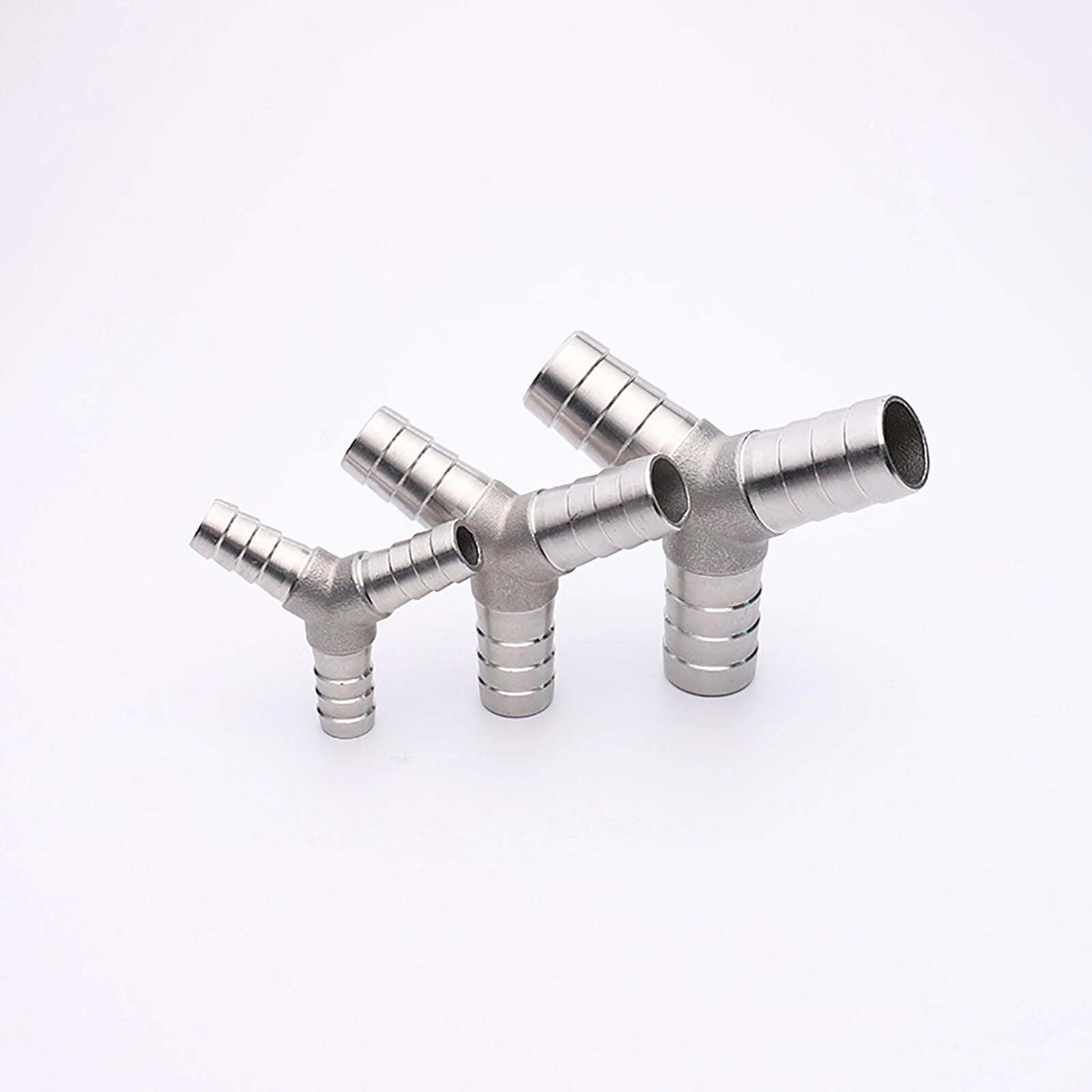 BSP Female Y Piece Connector | 304 Stainless Steel Barbed Hose Tail Fitting | Φ6mm–25mm