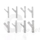 Plastic Y-Piece 45° 3-Way Barbed Hose Fitting — Tubing Connector for Garden, Aquarium & Irrigation