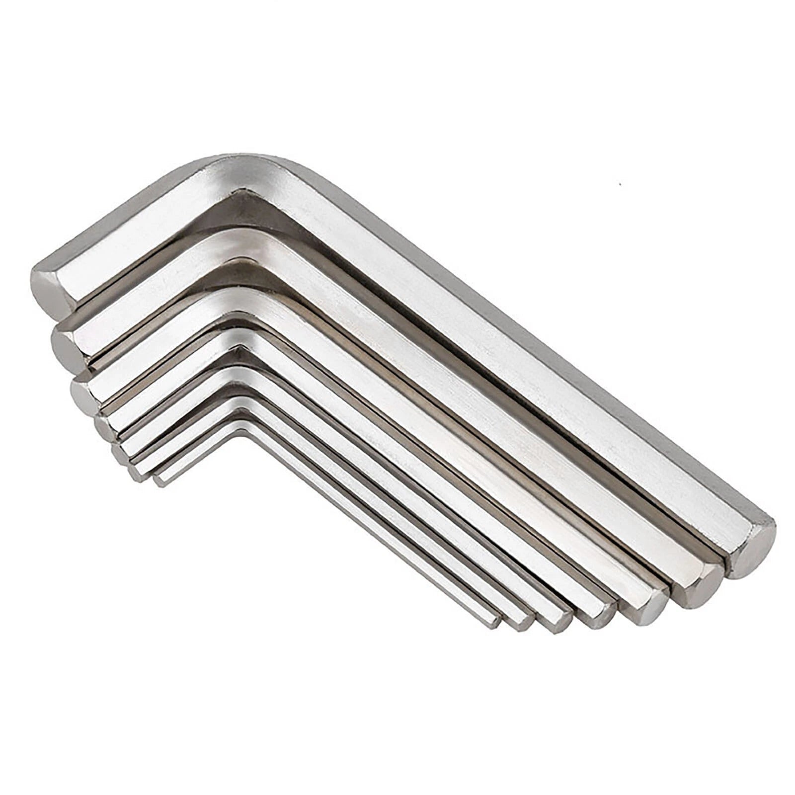Metric Allen Key-Hex Wrench M0.7/0.9/1.2/1.5/2/3/4/5/6/8/10/12 Black/Ni-plated