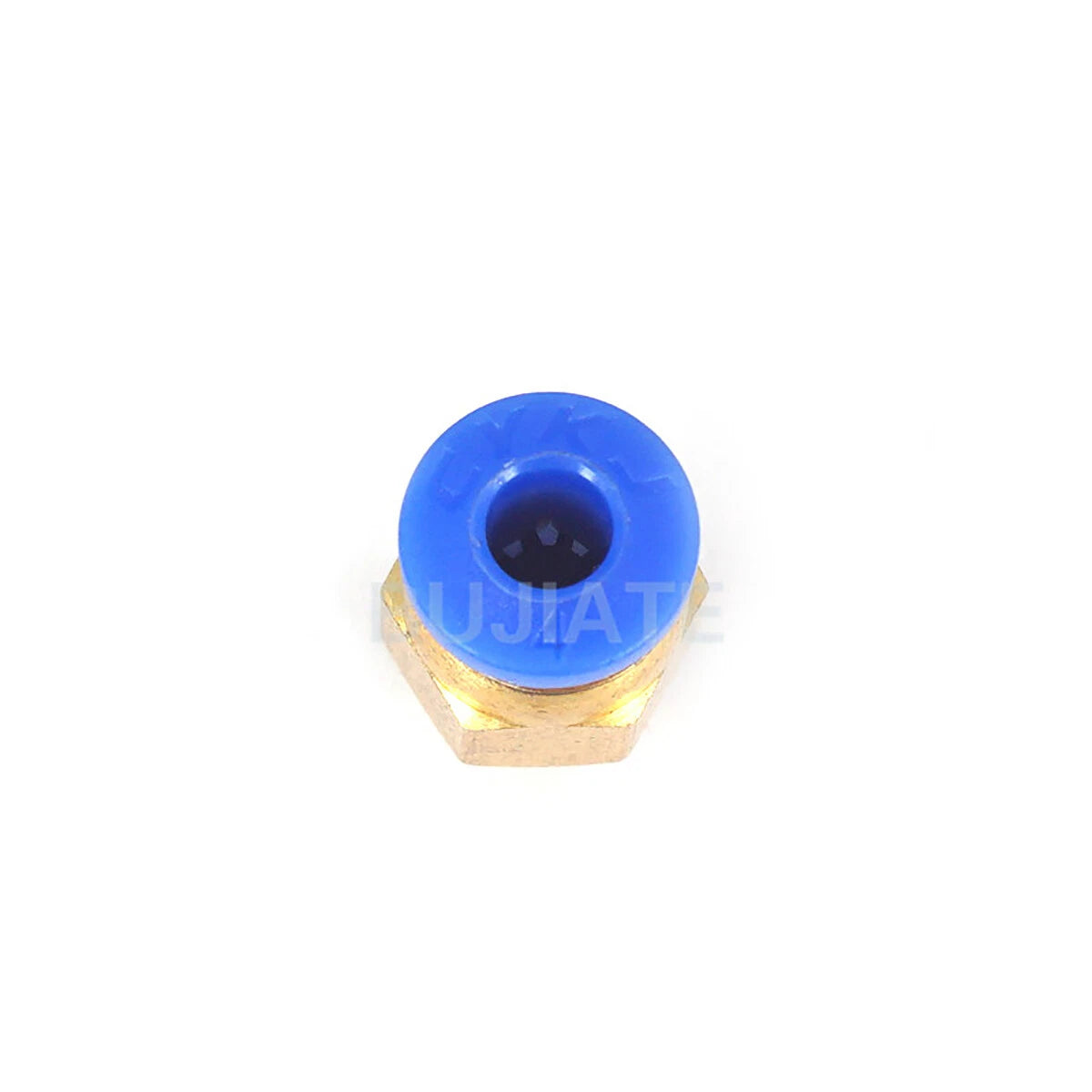 Pneumatic 4mm OD Tube x M5/M6 Male Straight Push-to-Connect Air Fitting