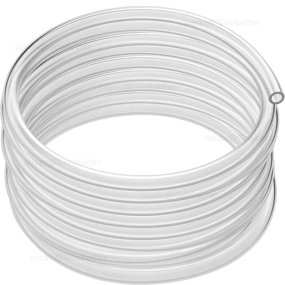 Clear Flexible PVC Tubing — Plastic Hose for Air, Water, Aquarium & Pond