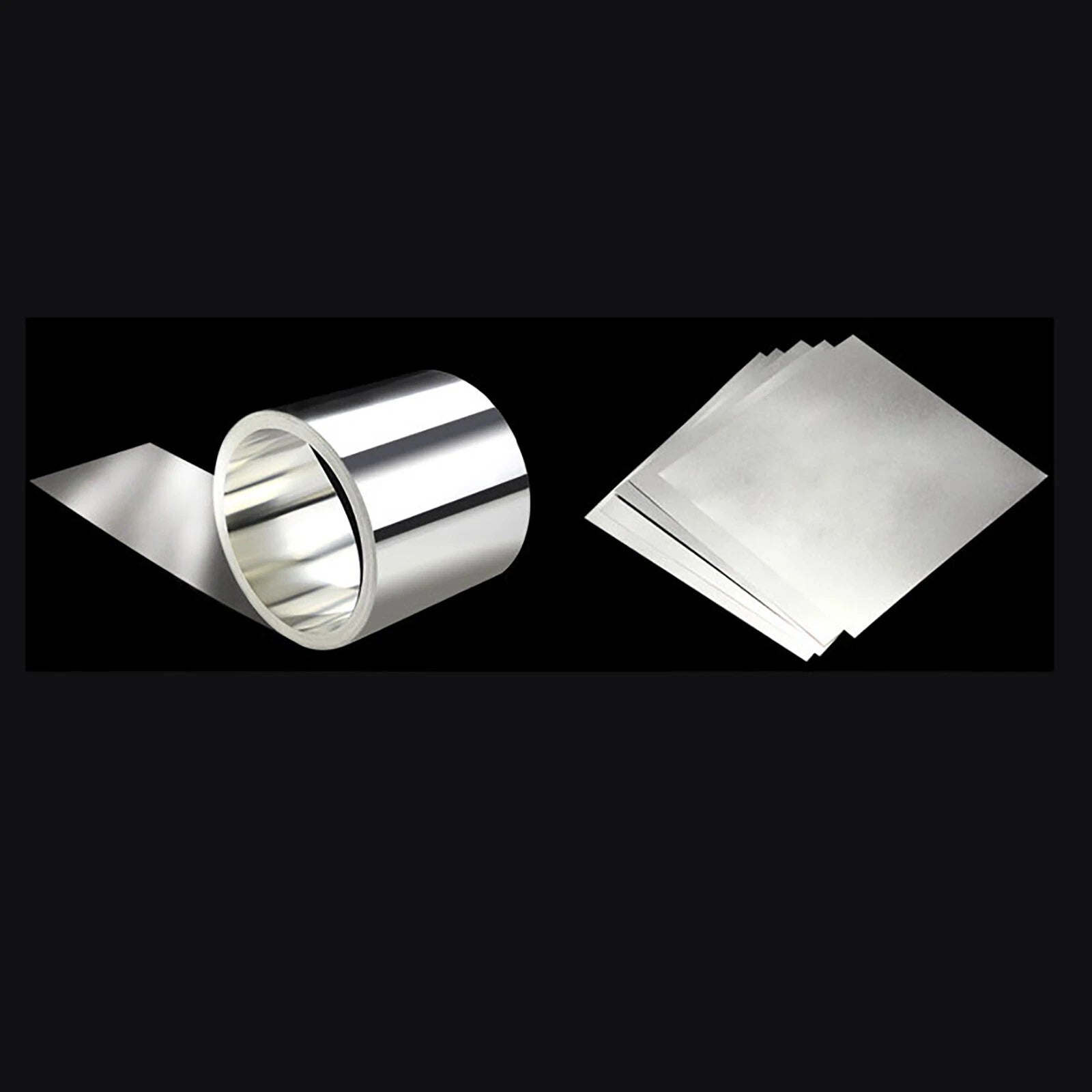 304 Stainless Steel Sheet Plate — Precision Shim Stock 0.01mm–2.5mm Thick | 100×100mm