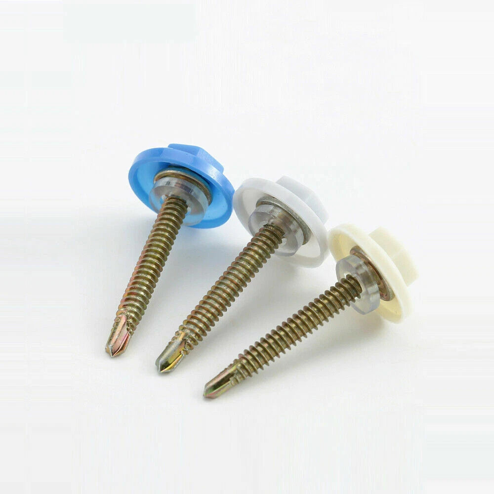 M5.2 Hex Head Self Drilling Screws – Zinc Plated Carbon Steel for Metal Roofing & Sheeting