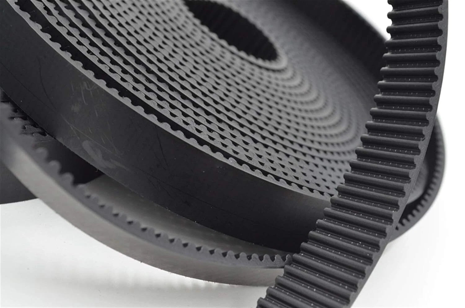Open End PU Steel Wire Timing Belt 2GT 3M 5M 8M 14M S2M S3M S5M S8M S14M Black