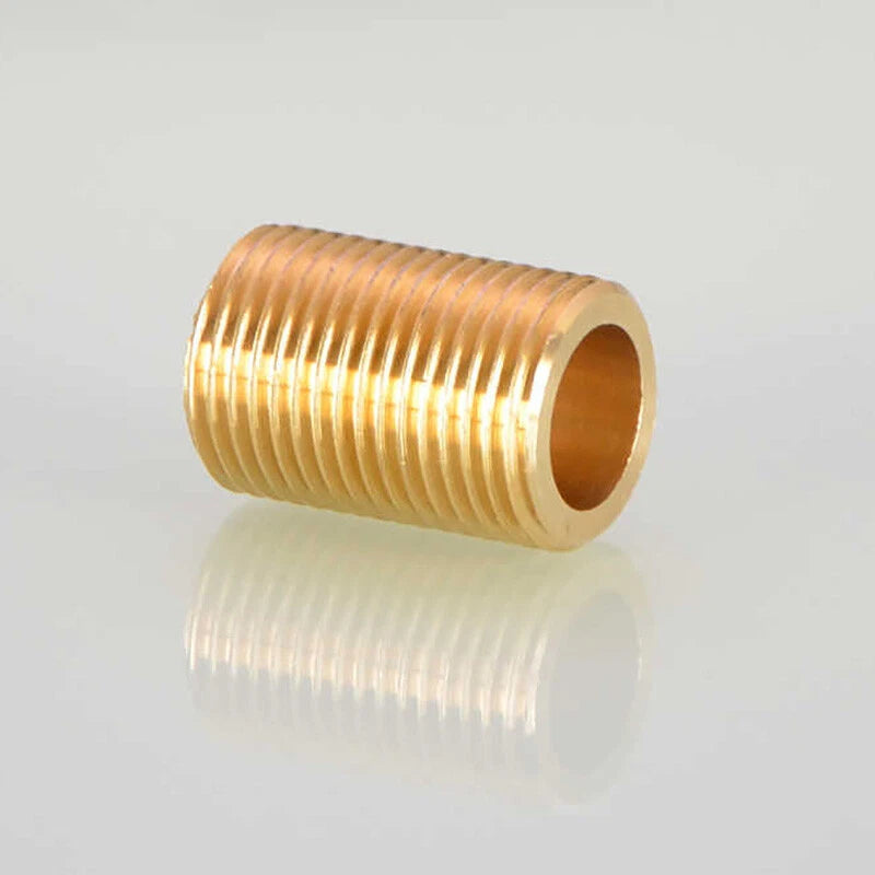 1/2" DN15 Male Thread Brass Pipe Extender Nipple | 30mm–120mm