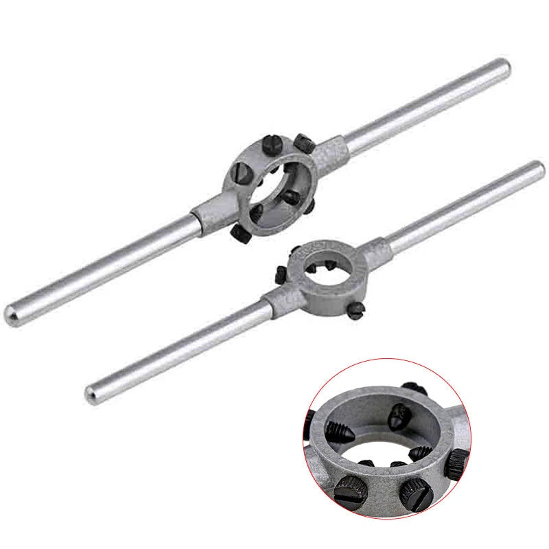 Die Stock Holder Wrench Round Holder Tap Threading Tools Holder Holds M2 to M20