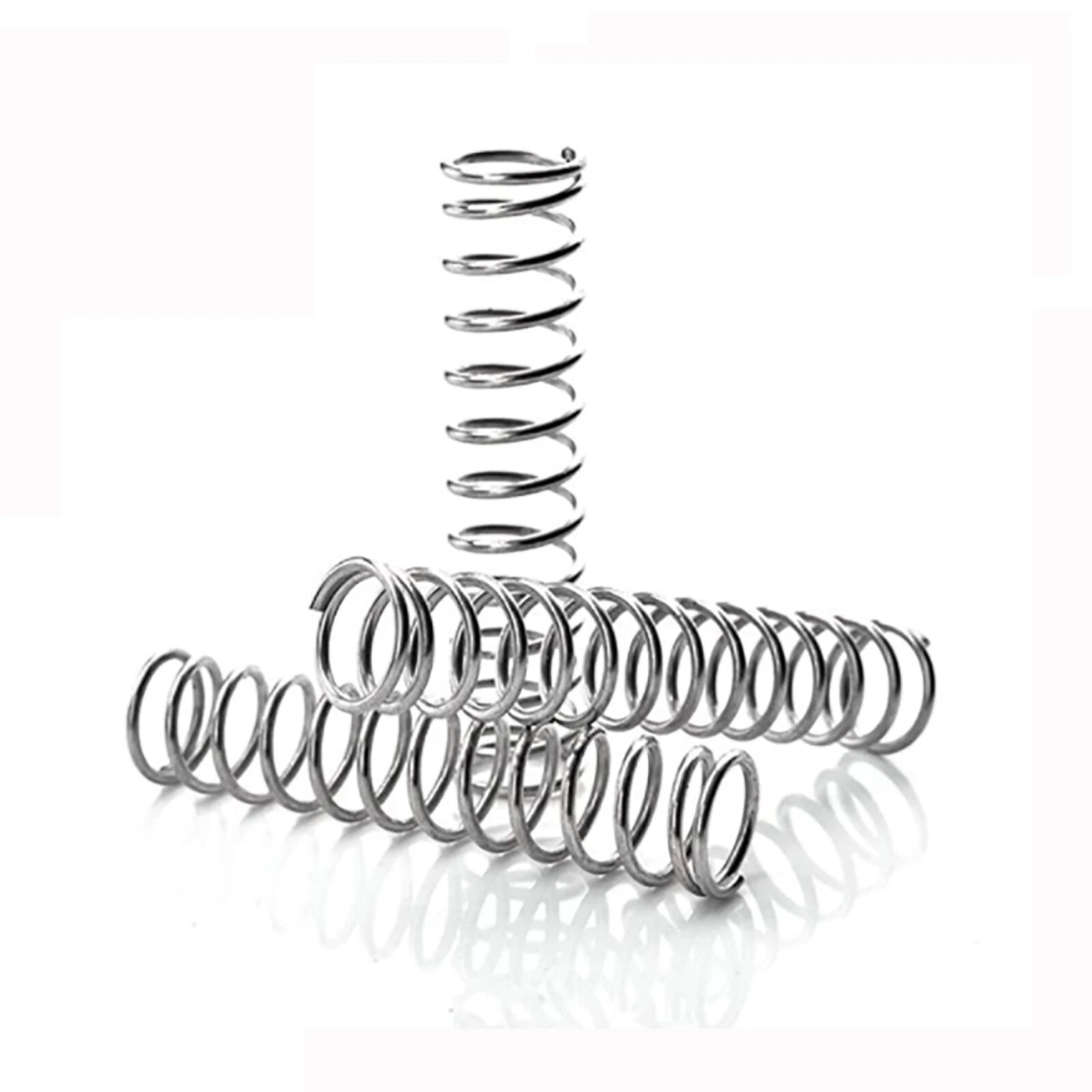 304 Stainles Steel Compression Spring Pressure Small Spring Wire Dia 0.5mm-0.6mm