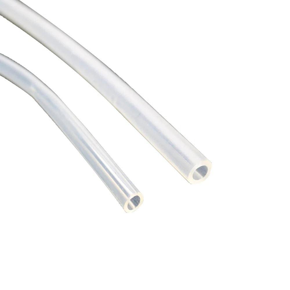 Clear Silicone Tube — Food Grade Flexible Hose, 3mm / 5mm / 7mm ID