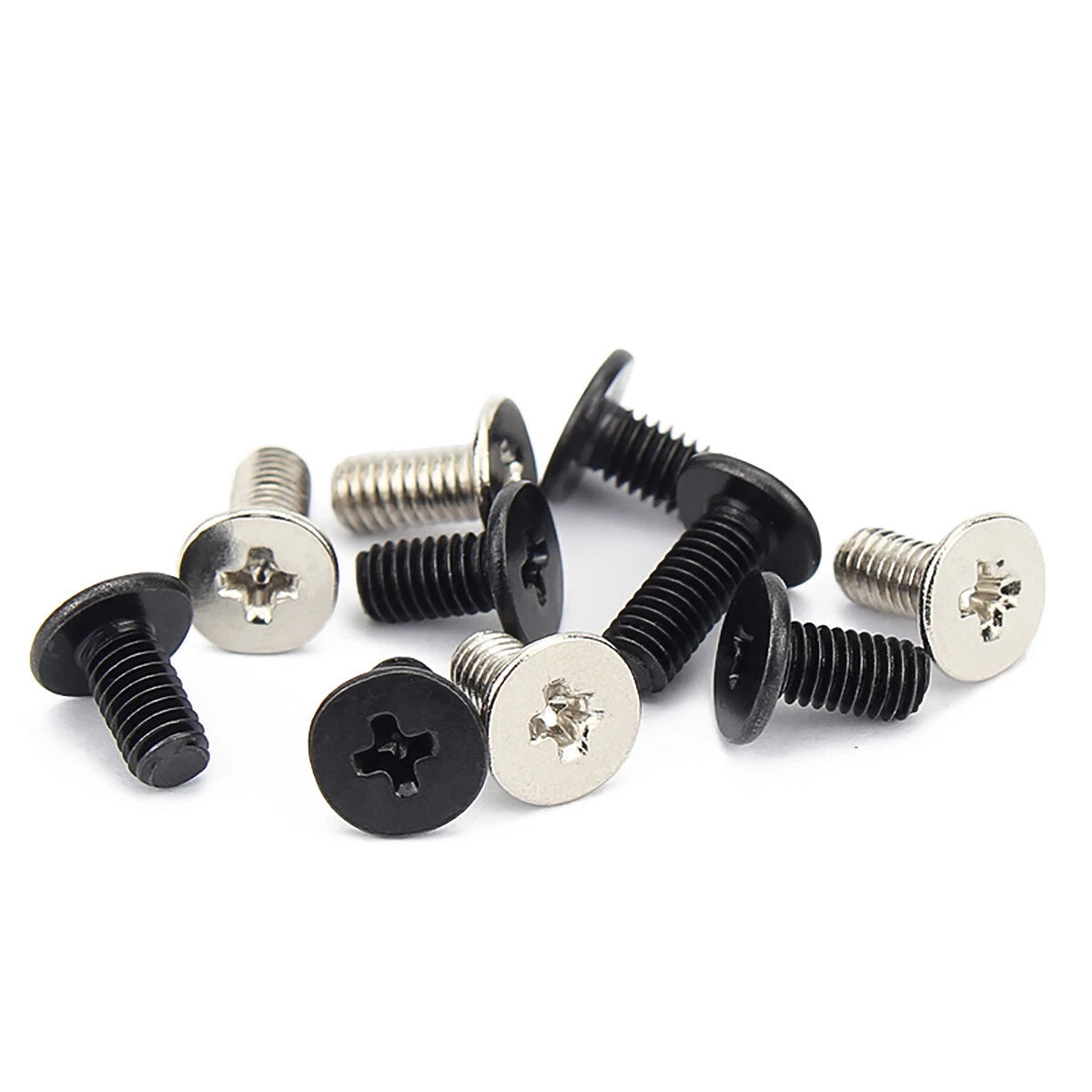 Phillips Low Wafer Head Machine Screws M2-M4 – Nickel or Black Zinc Plated for Laptop & Computer Repair