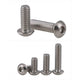 #2–5/16" UNC Allen Button Head Machine Screws – A2 Stainless Steel, Hex Socket, Lengths 3/16"–2"