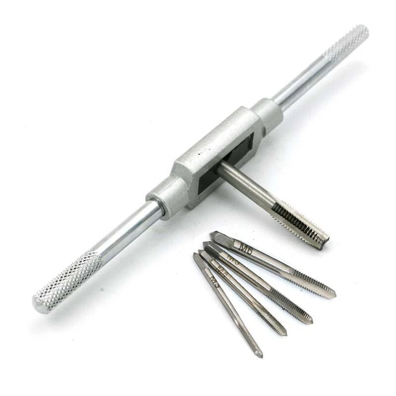 REVERSIBLE T BAR HANDLE RATCHET TAP WRENCH M3-M8 OR M3-M12 FOR TAP & DIE SET