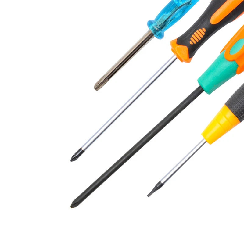 Screwdriver Set Phillips Crosshead Slotted Flathead Non-Slip Precision Tool Hex
