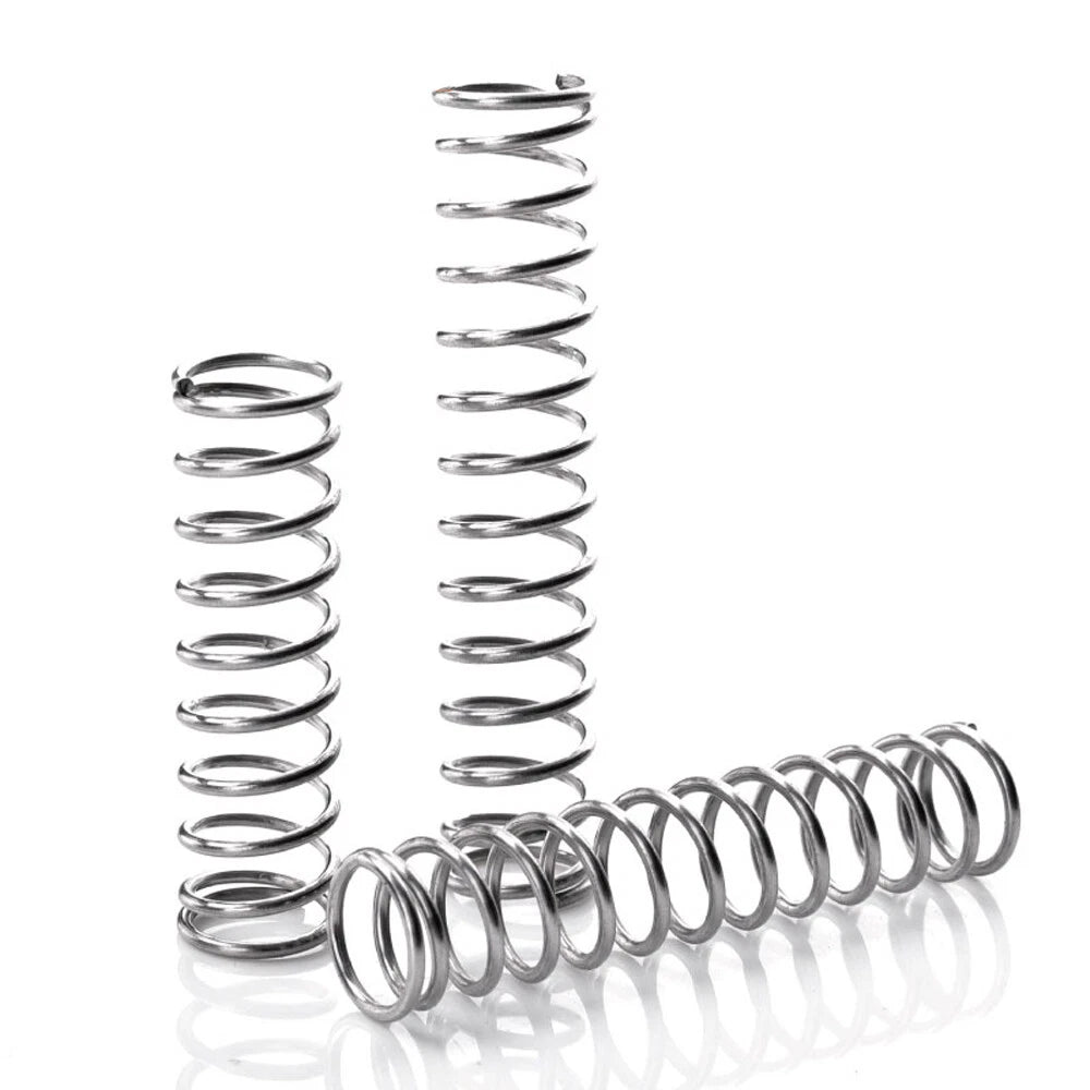 Compression Springs 304 Stainless Steel Wire Dia 0.8mm Pressure Length 5mm-305mm