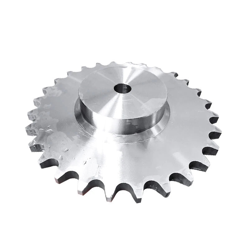 304 SS Roller Chain Drive Sprocket 3/8" 06B 10T - 30T Pitch 9.252mm Rough Bore