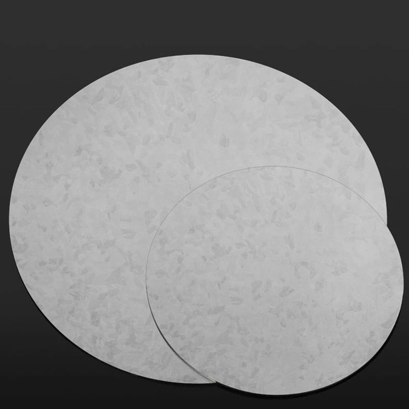 Galvanised Steel Round Blank Discs Zinc Plating Iron Sheet 0.5-3mm Cut to Size