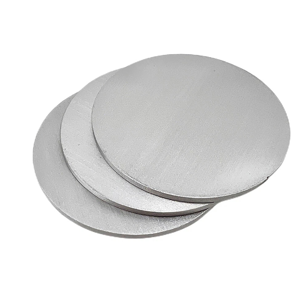 6061 Round Aluminum Sheet Disc Plate Thick 1/2/3/5~6mm Model Craft Dia 100~300mm
