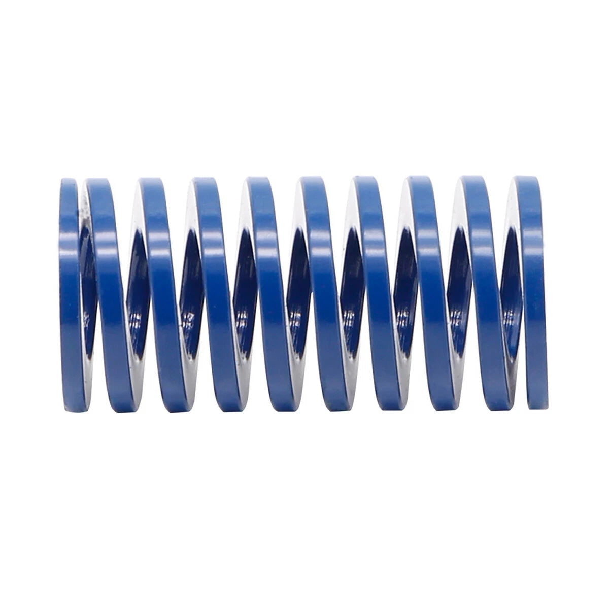 Spiral Stamping Light Load Compression Mould Spring 15-300mm Long Blue 8-40mm OD