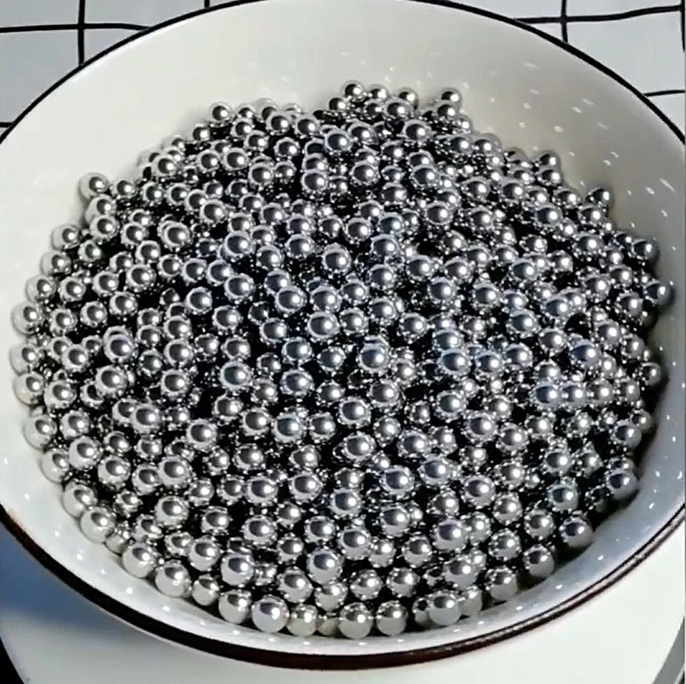 Precision Chrome Steel Ball Bearings, AISI 52100, Ø 1mm-9.5mm, G10 High Accuracy