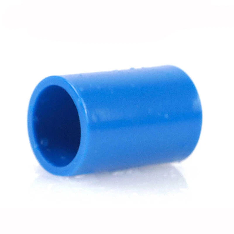 PVC Straight Coupling Solvent Weld Pipe Connector — ID 20mm to 160mm, Blue