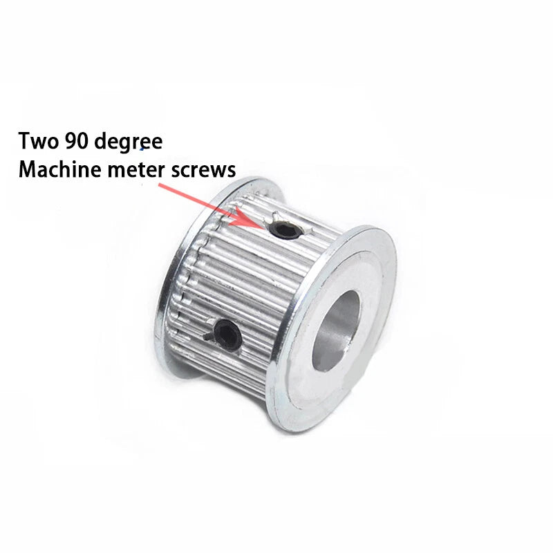 HTD-3M 12T-90T Timing Belt Pulley Pitch 3mm Without Step Drive Pulley Width 16mm