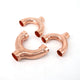 Copper Y-Type 3-Way Pipe Fitting Connector — End Feed, ID 8mm to 42mm