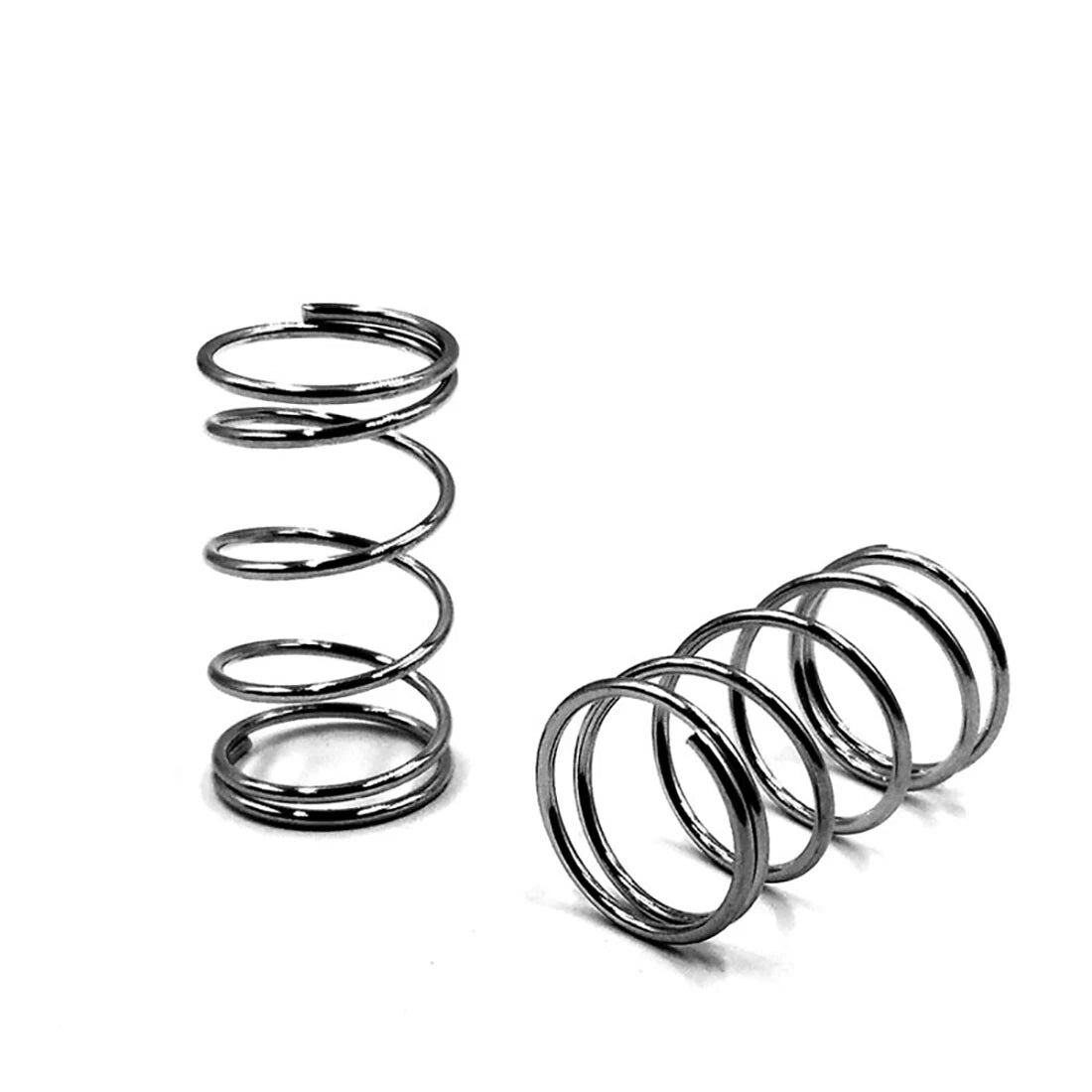 10pcs Wire Dia.0.6/0.7/0.8mm Long 10-50mm Small Springs Compression Spring Steel
