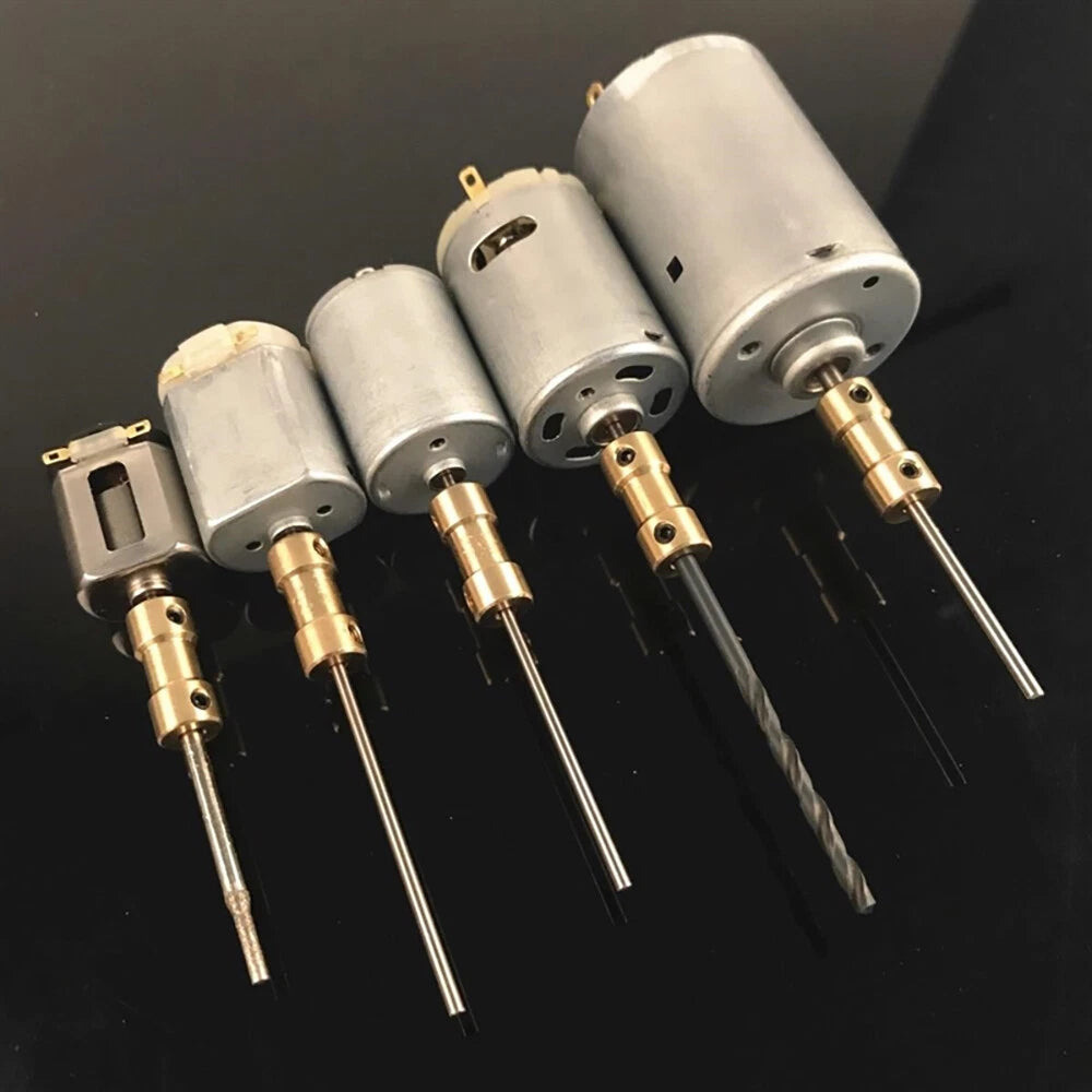 Flexible Shaft Brass Motor Connector Coupler Rigid Coupling for RC Car Boat