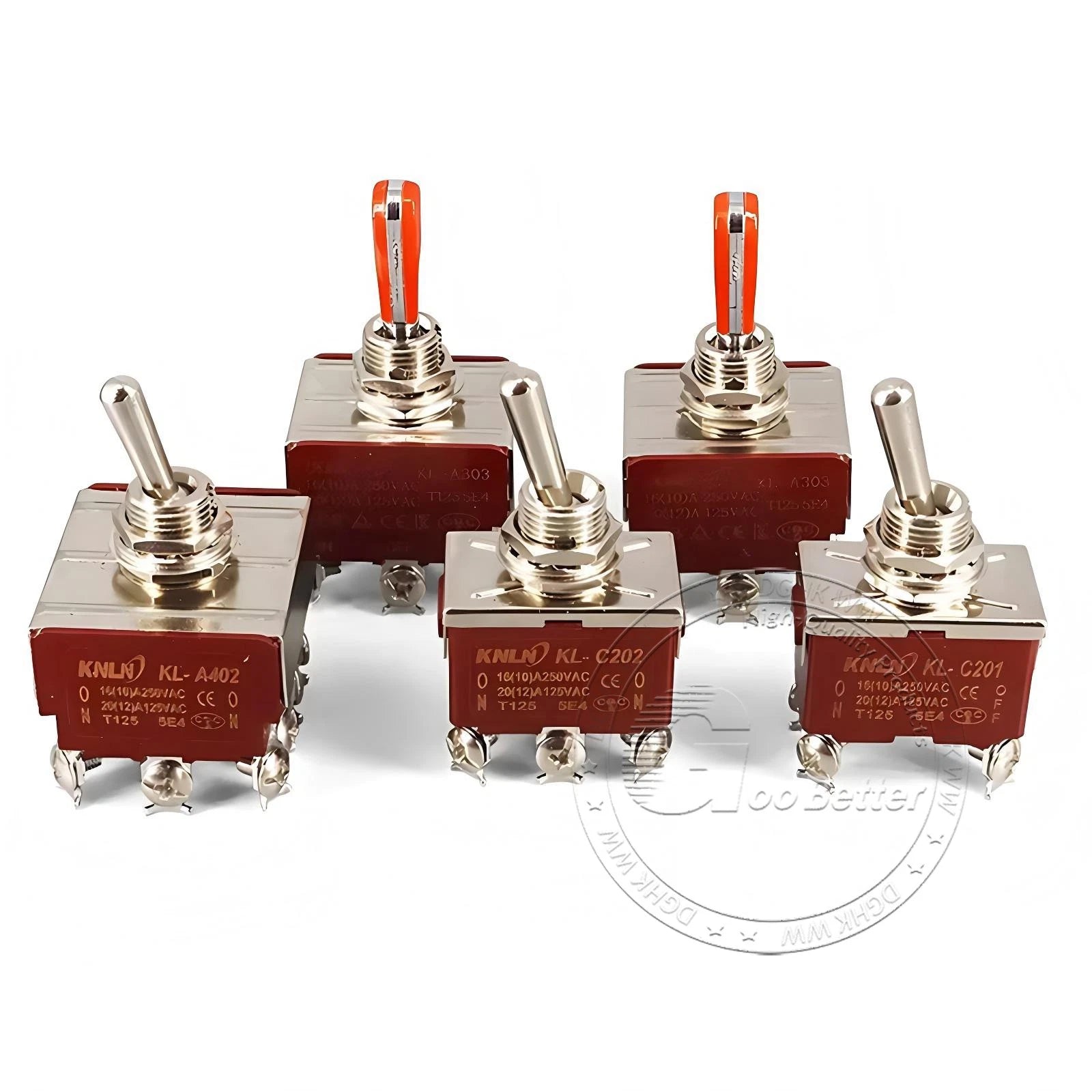 Miniature Toggle Switch — SPST/SPDT, 2–12 Pin, MTS/E-TEN/RLS Series, 79 Types