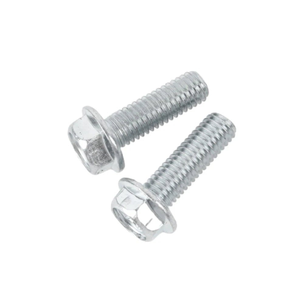 Phillips Hex Flange Screws 304 Stainless Steel M3–M8 | Dentate & Flat Flange - HomeDIYer
