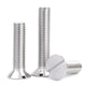 Countersunk Slotted Machine Screws M2–M8 | A2 Stainless Steel DIN 963