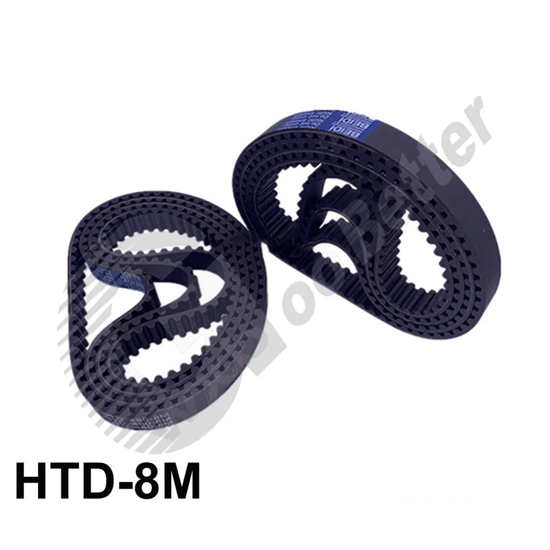 HTD 8M Timing Belt 30mm Wide — Closed Loop Synchronous Drive Belt, 1200–4400mm Perimeter