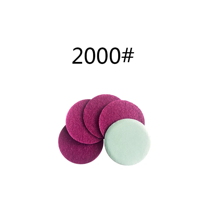 2“ 50mm Wet & Dry Sandpaper Waterproof Hook & Loop Sanding Discs 800-10000 Grit