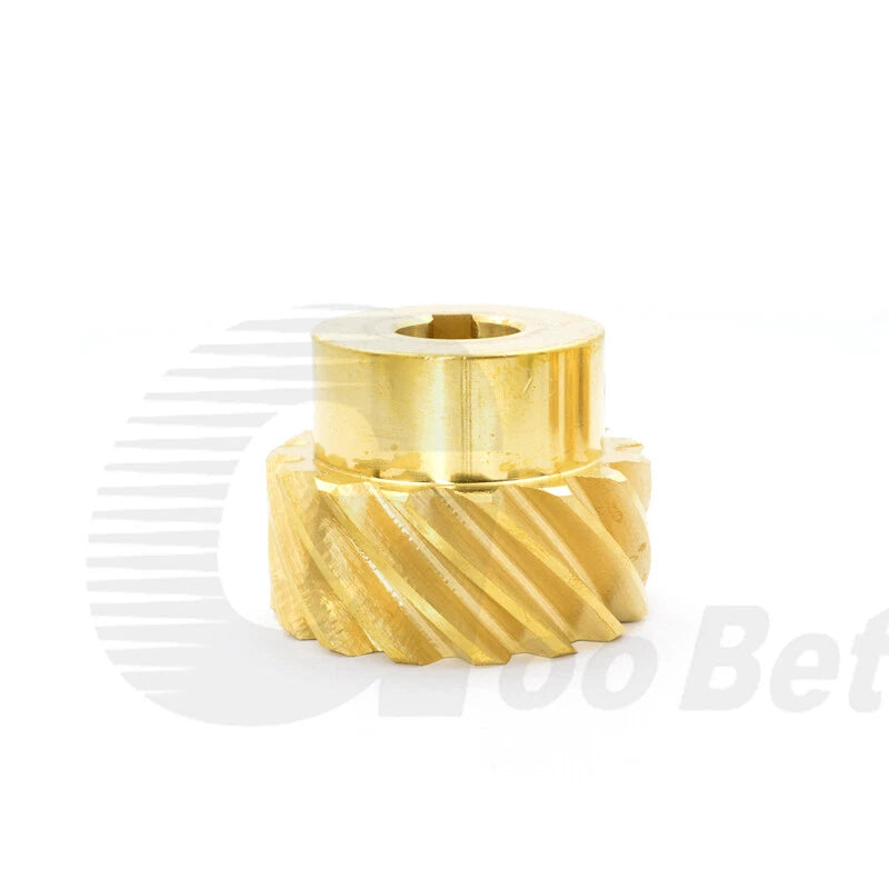 Brass Helical Gear Module 1.5 45° Left-hand 10-15 Tooth Motor Pinion 8-15mm Bore