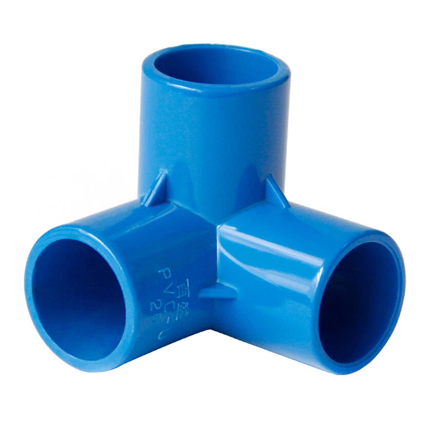 PVC 3 4 5 6-Way Equal Water Supply Pipe Fittings Adapter Connector ID 20mm-50mm