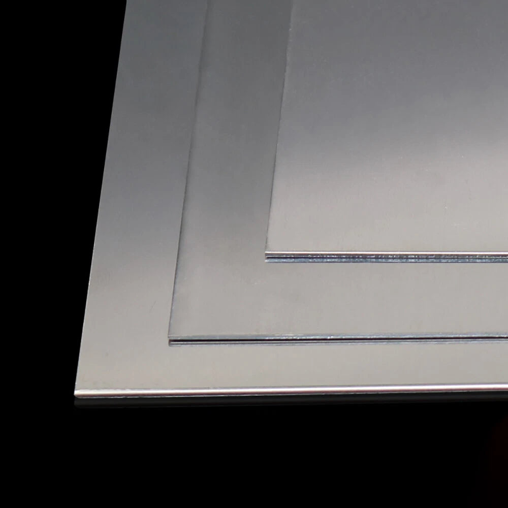 Aluminum Sheet Thin Sheet Pure Aluminum handmade DIY 250/200/150/120/100 mm